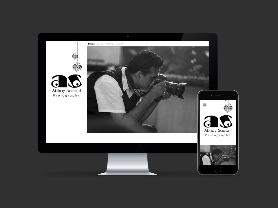 Abhay Sawant - Responsive Single Page Website Design
